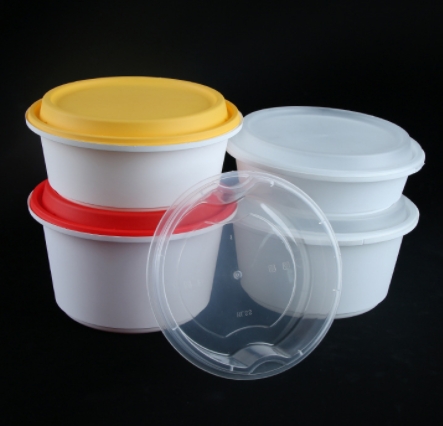 一次性圆碗塑料美式双层汤粉打包盒小龙虾碗汤面分离麻辣烫面碗 一次性圆碗塑料美式双层汤粉打包盒小龙虾碗汤面分离麻辣烫面碗